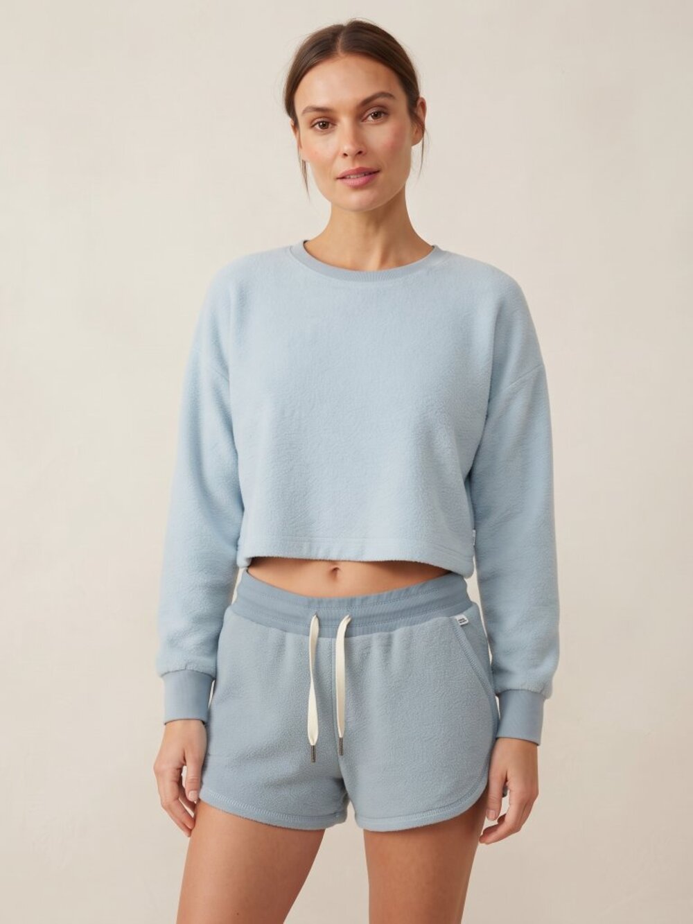 Feat BlanketBlend™ Blue Fleece Shorts XS